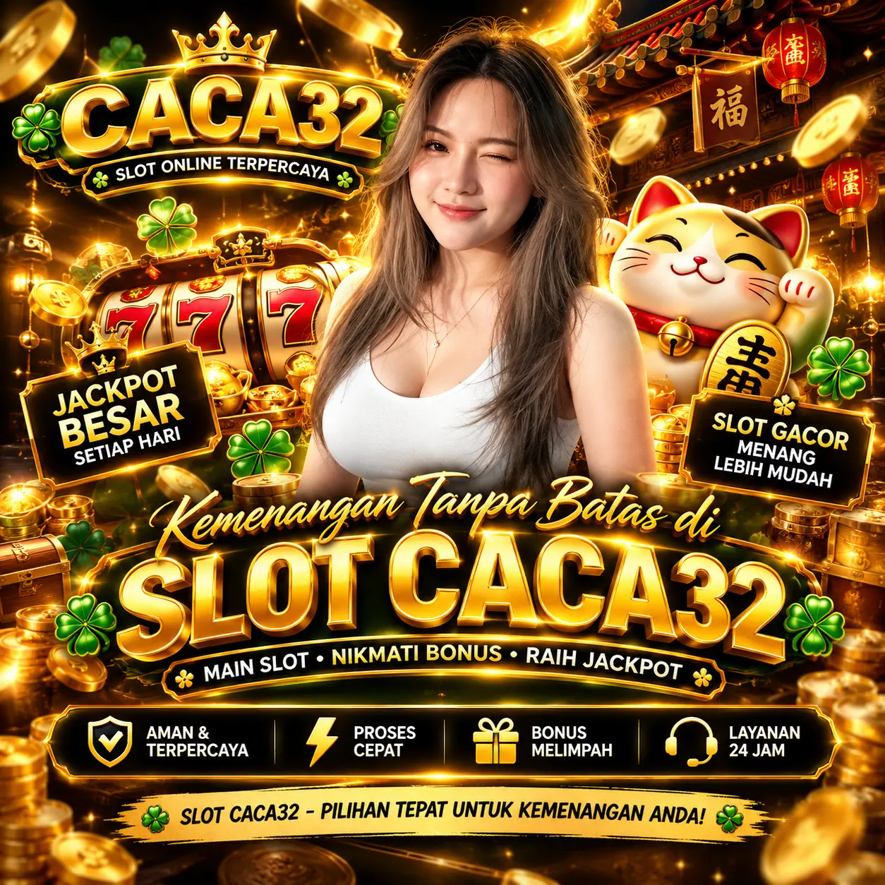 CACA32 : Platform dengan Sistem Responsif & Futuristik