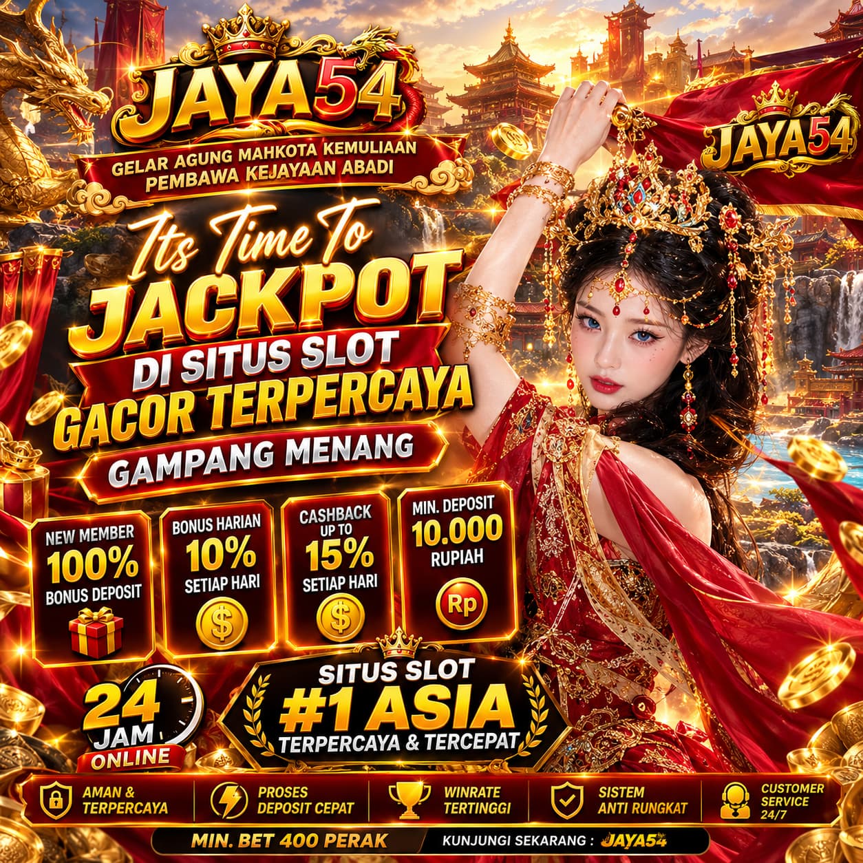 JAYA54 𤣪 Gelar Agung Mahkota Kemuliaan Pembawa Kejayaan Abadi